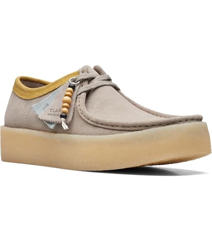 Amazon.com | Clarks Originals Men's Wallabee Wolf Suede 26181140